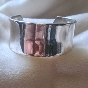 Elegant Silver Cuff Bracelet